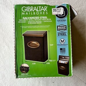 Galvanized Metal Mailbox